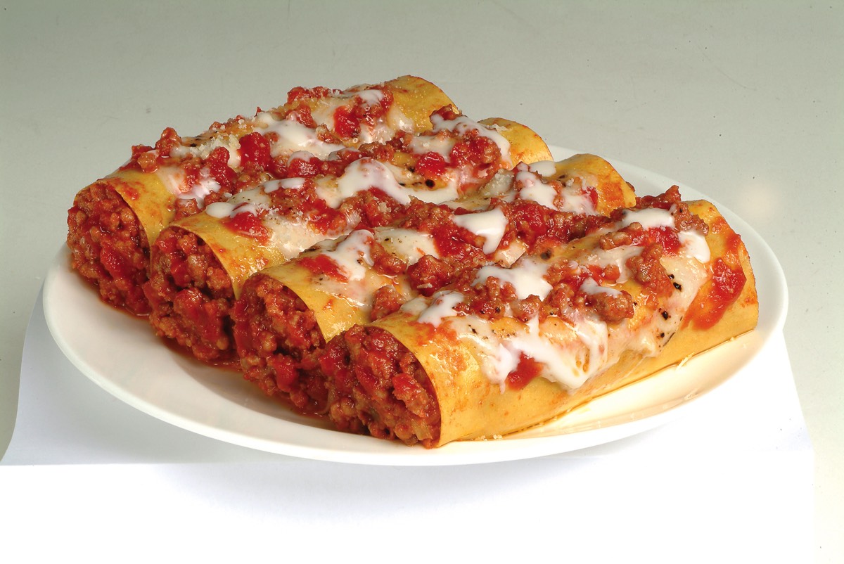 Cannelloni di carne, beef cannelloni